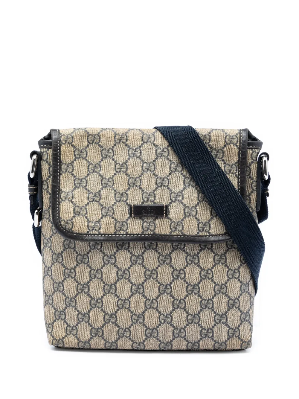 Gucci Pre-Owned 2016-2026 GG Supreme crossbody bag - Toni neutri