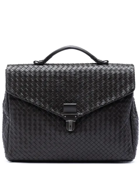 Bottega Veneta Pre-Owned 2012-2026 Nappa Intrecciato Briefcase business bag