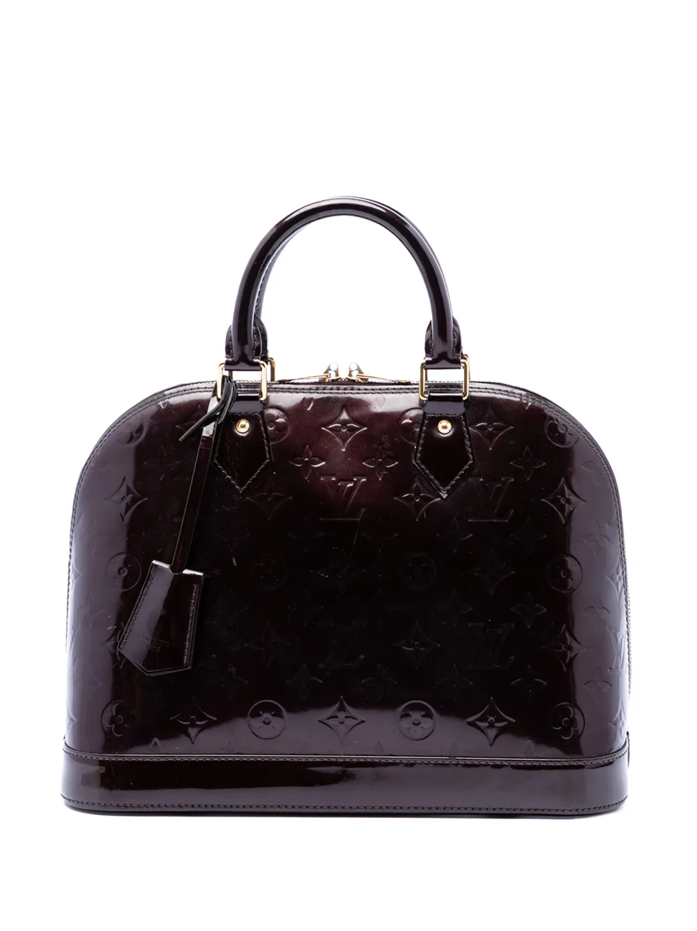 Louis Vuitton Pre-Owned 2010-2014 Monogram Vernis Alma PM handbag - Violett