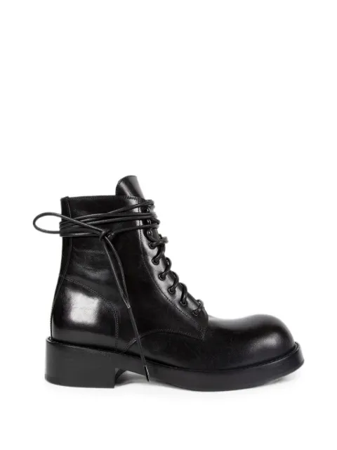Ann Demeulemeester Jomund lace-up leather boots