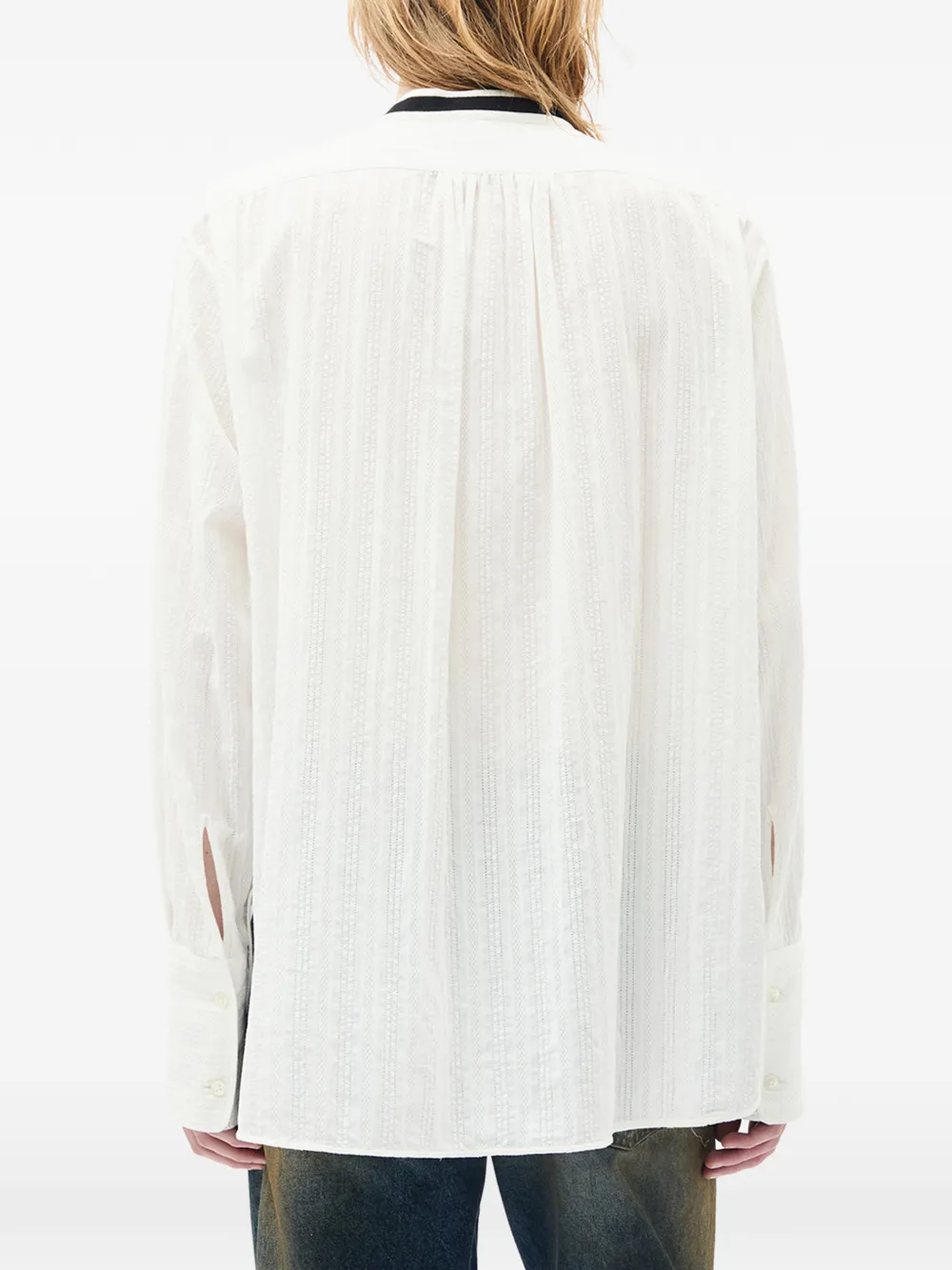 Ann Demeulemeester Bertil Serafino overhemd Wit