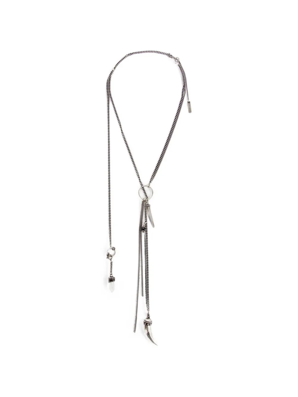 Ann Demeulemeester charm-detail necklace - Silver