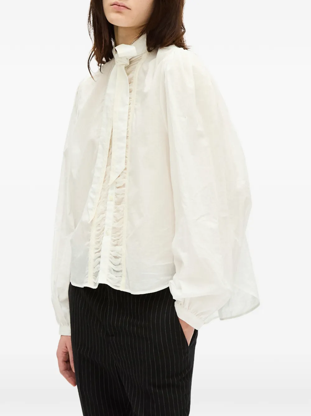 Ann Demeulemeester Blouse Wit