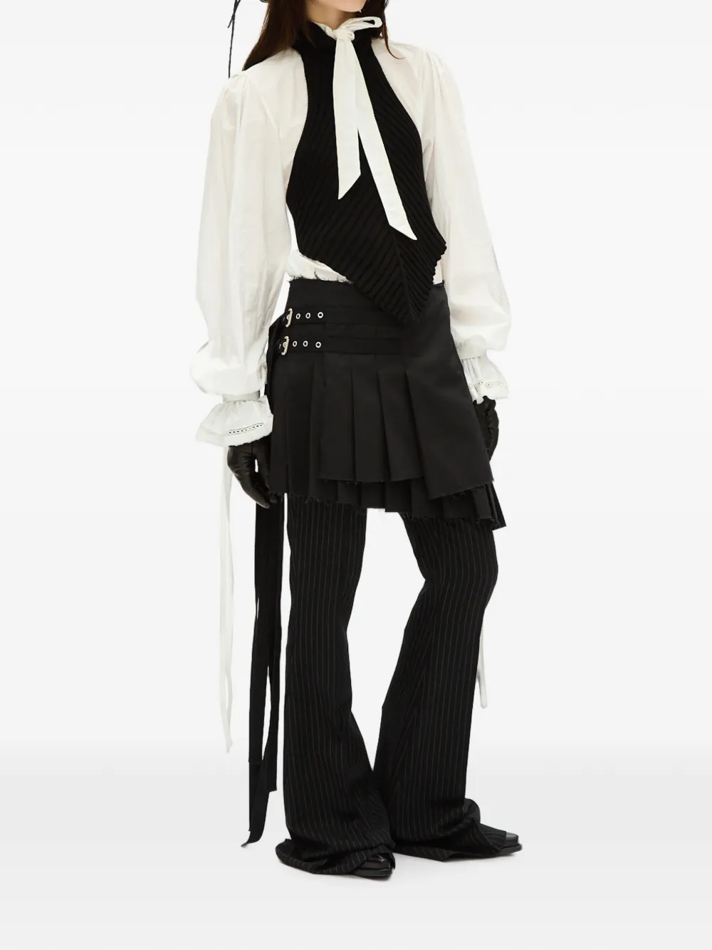 Ann Demeulemeester Blouse Wit