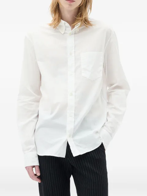 Ann Demeulemeester chemise en coton à boutonnière