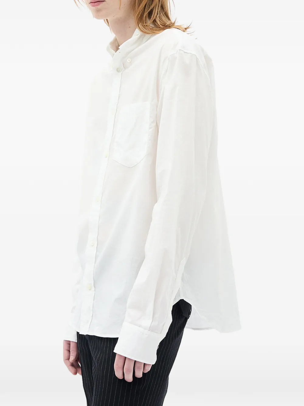 Ann Demeulemeester Button-down overhemd Wit