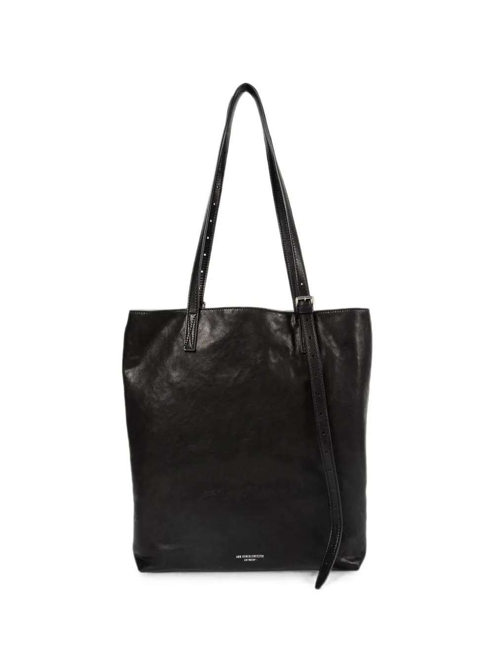 Ann Demeulemeester Janek buckle-strap shoulder bag - Nero