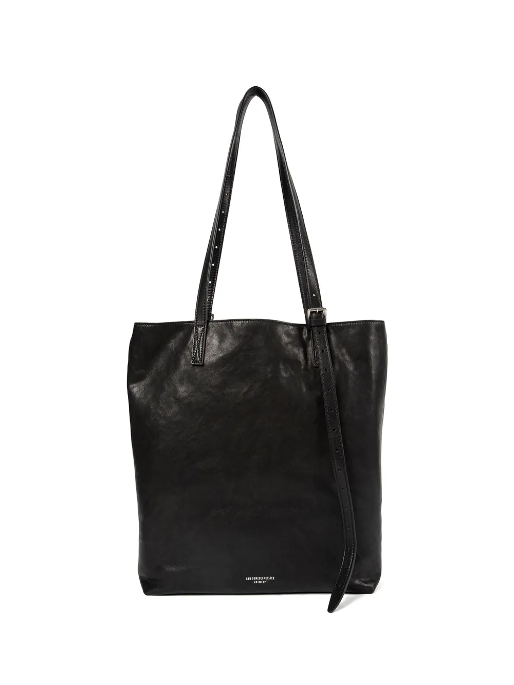 Ann Demeulemeester Janek buckle-strap shoulder bag - Nero