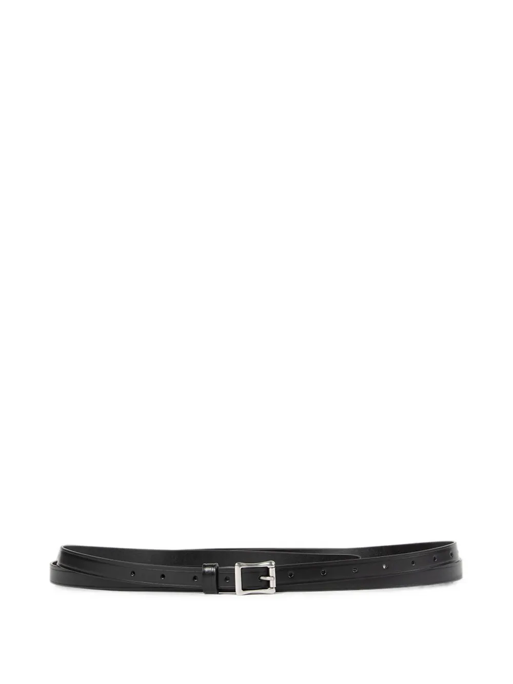 Ann Demeulemeester Adonica calf leather belt - Nero