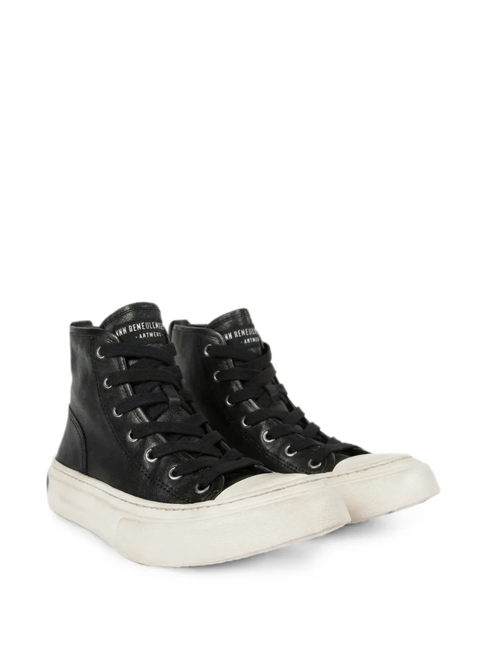Ann Demeulemeester Ycke vulcanised sneakers Zwart