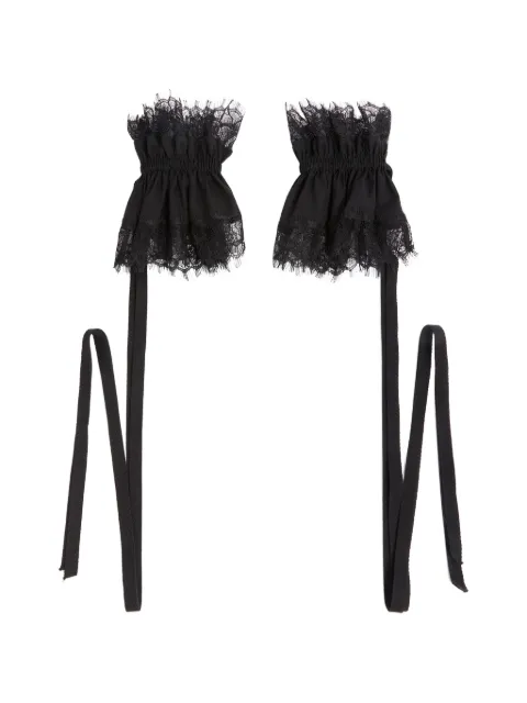 Ann Demeulemeester Birte レースラッフル カフス