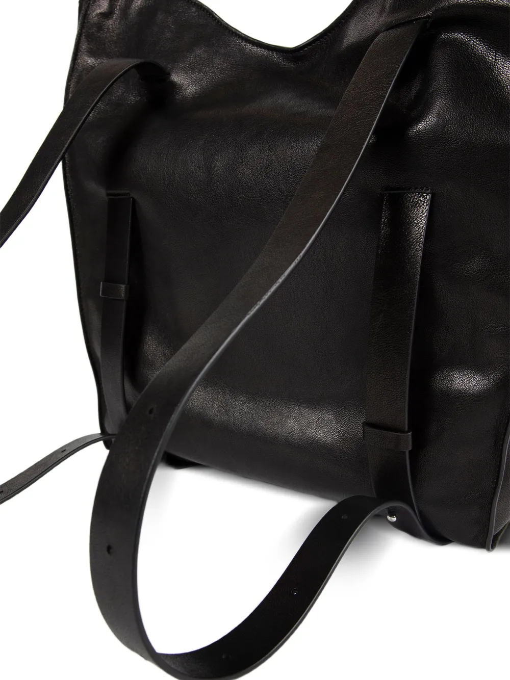 Ann Demeulemeester Medium Akim Shoulder Bag in Black, view 5