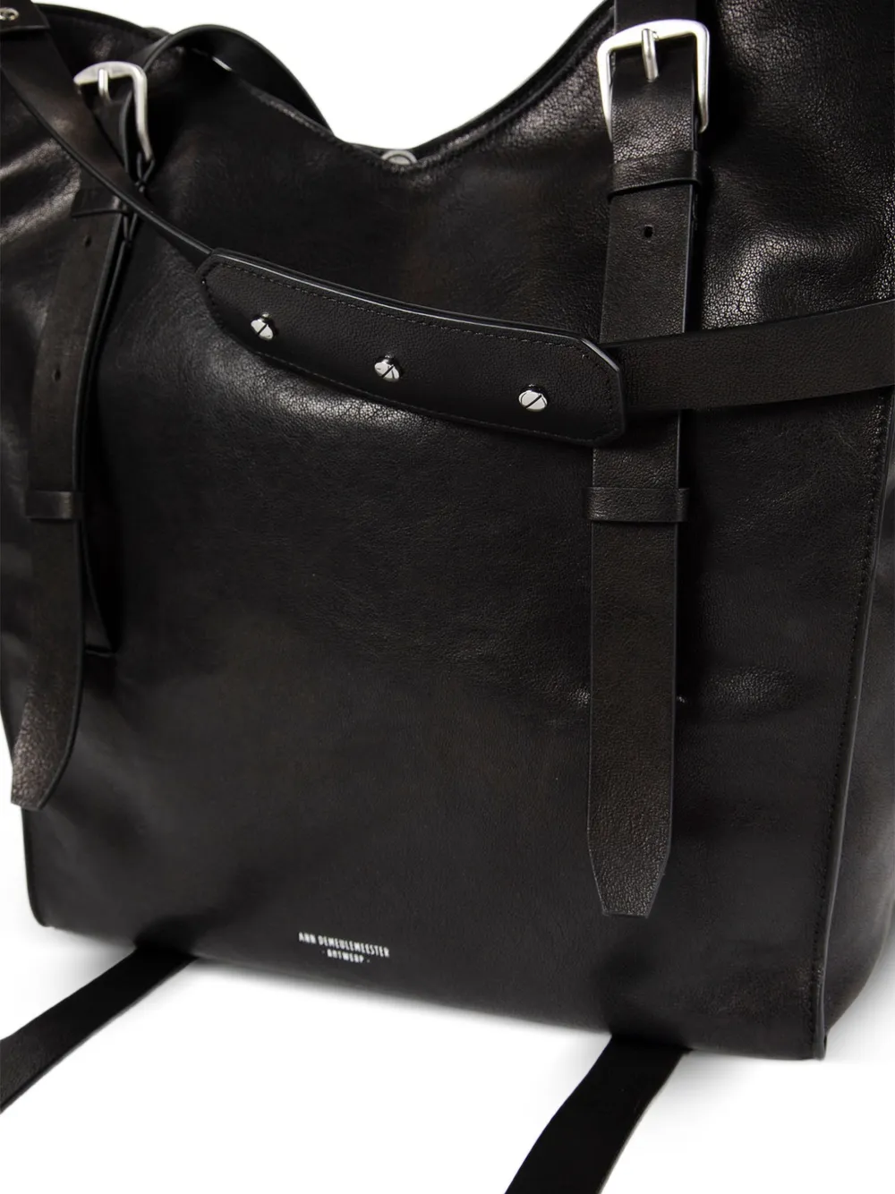 Ann Demeulemeester Medium Akim Shoulder Bag in Black, view 4