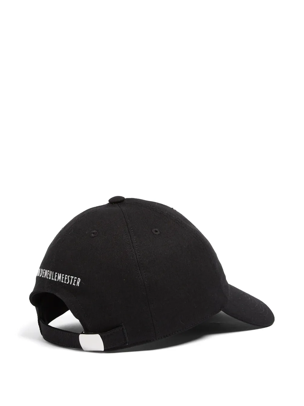 Ann Demeulemeester Embroidered Baseball Cap | Black | FARFETCH
