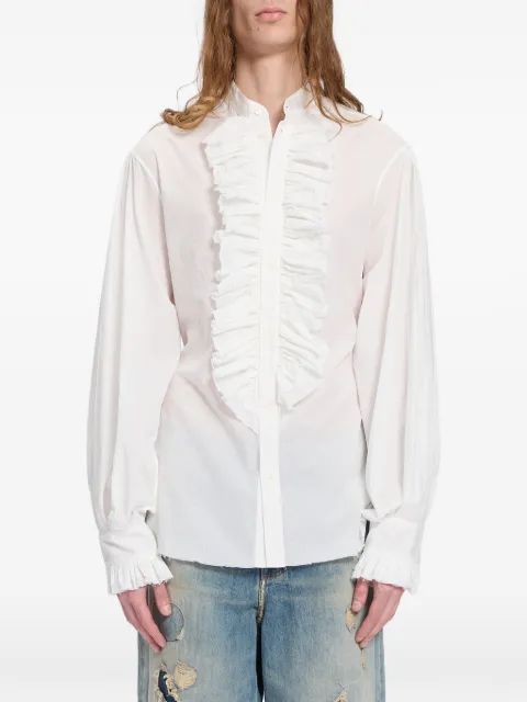 Ann Demeulemeester chemise volantée à manches longues