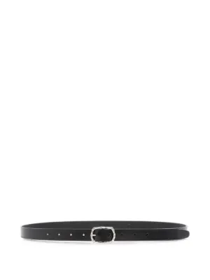Ann Demeulemeester Willow レザーベルト | ブラック | FARFETCH JP