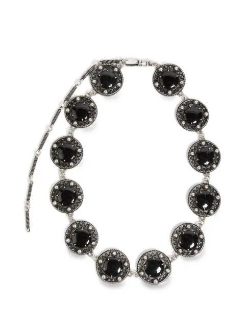 Ann Demeulemeester medallion lobster-claw necklace