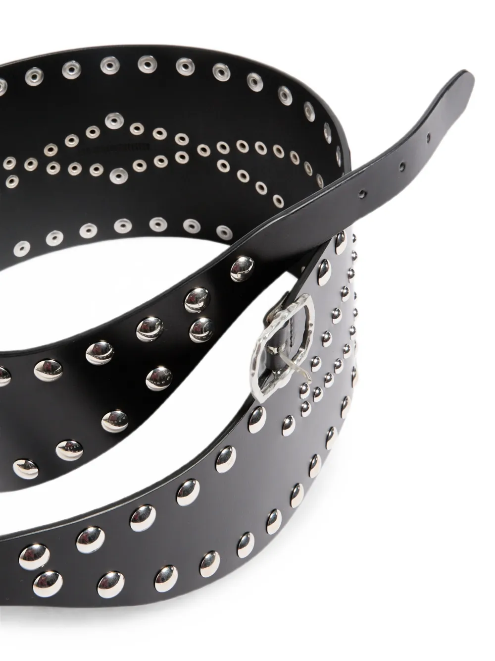 Ann Demeulemeester Leren riem Zwart