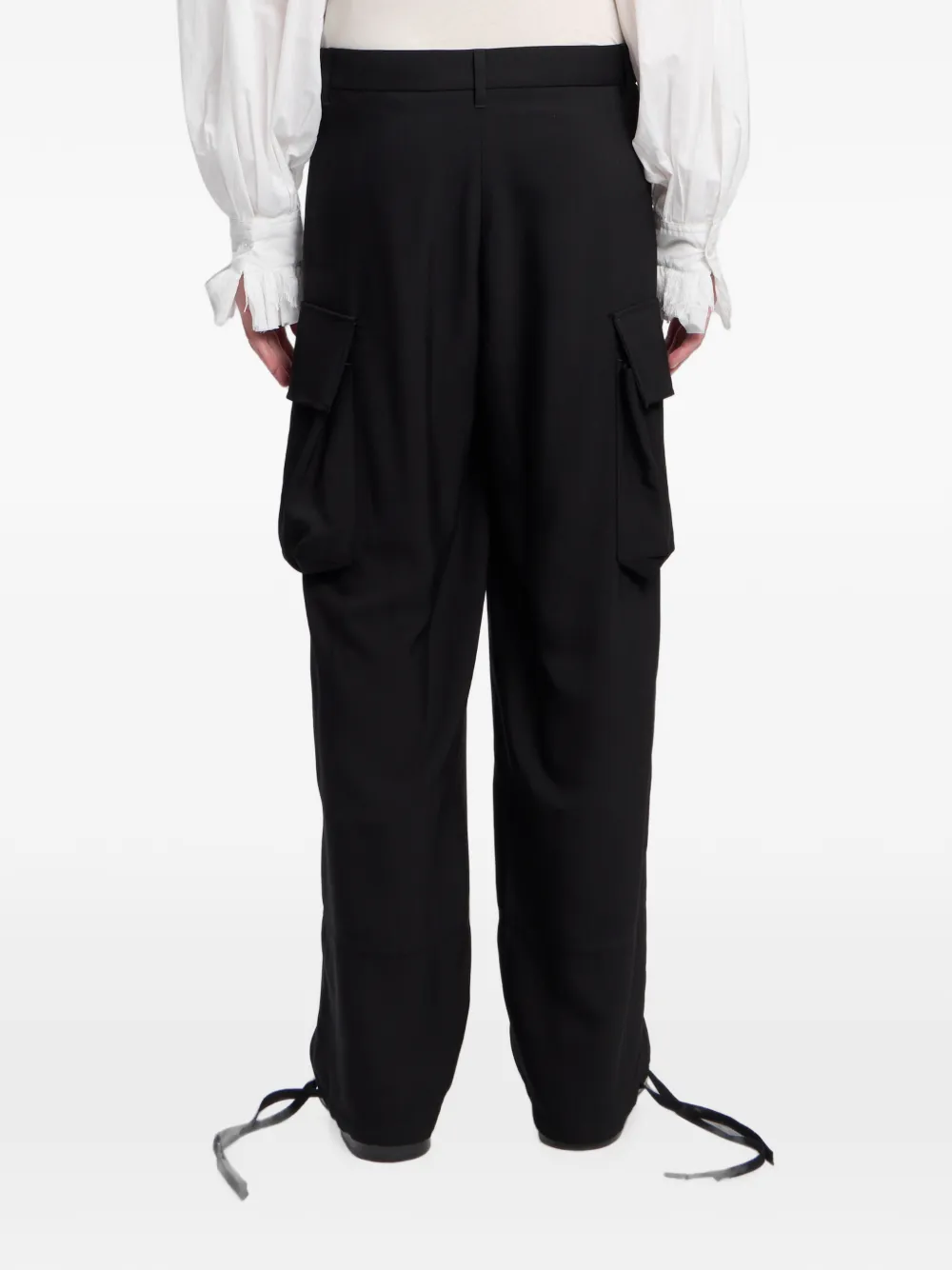 Ann Demeulemeester Cargo broek Zwart