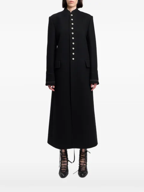 Ann Demeulemeester washed wool coat