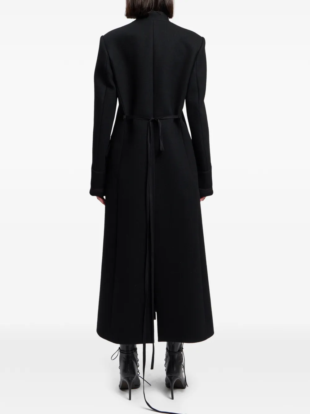 Ann Demeulemeester Wollen jas Zwart