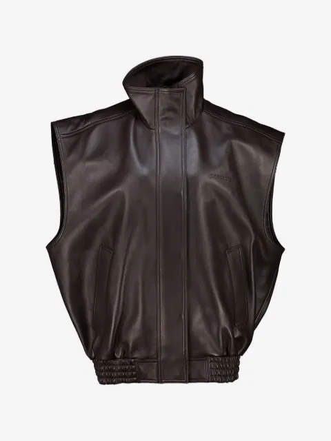 Balenciaga cazadora sin mangas