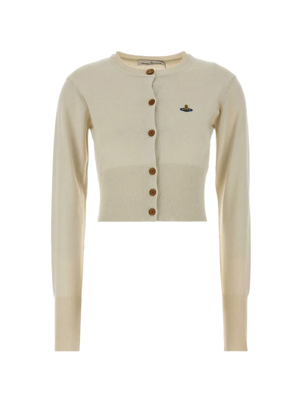 Vivienne Westwood Bea cropped cardigan - Nude