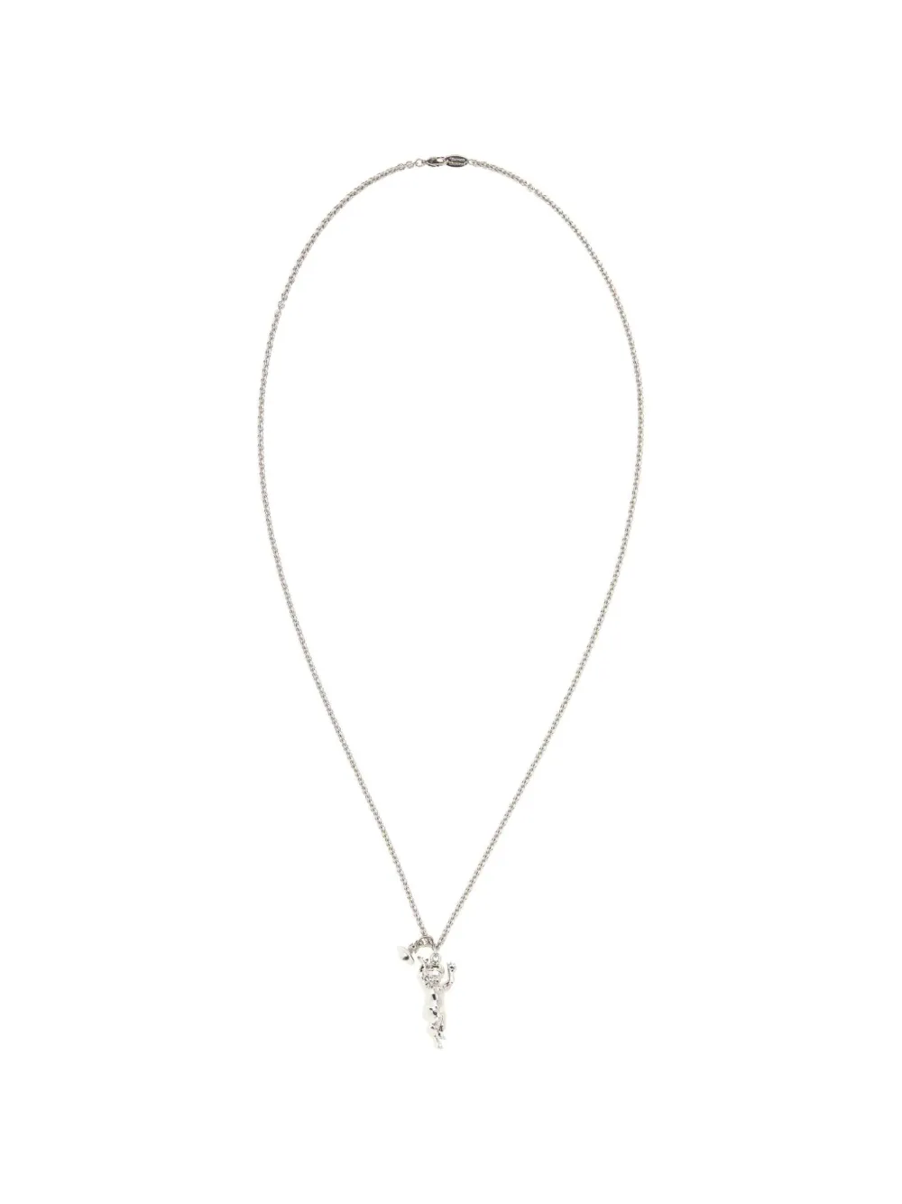Vivienne Westwood Satyr Orb necklace - Argento