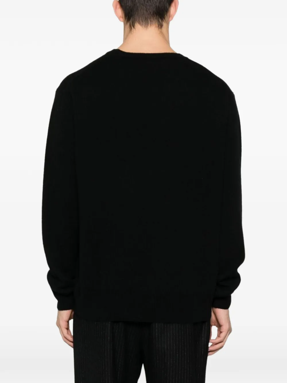 Vivienne Westwood Alex trui met geborduurde Orb Zwart
