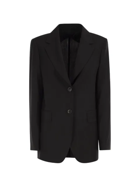 Max Mara single-breasted long-sleeve blazer