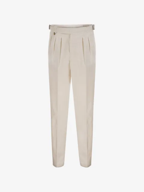 Brunello Cucinelli pantalones con pliegues