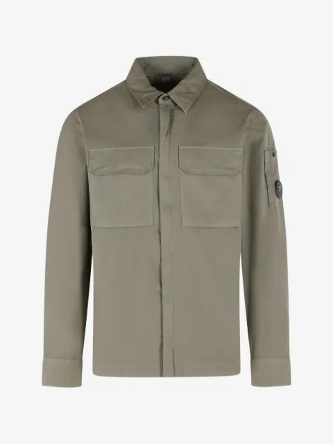 C.P. Company sobrecamisa con detalle Lens