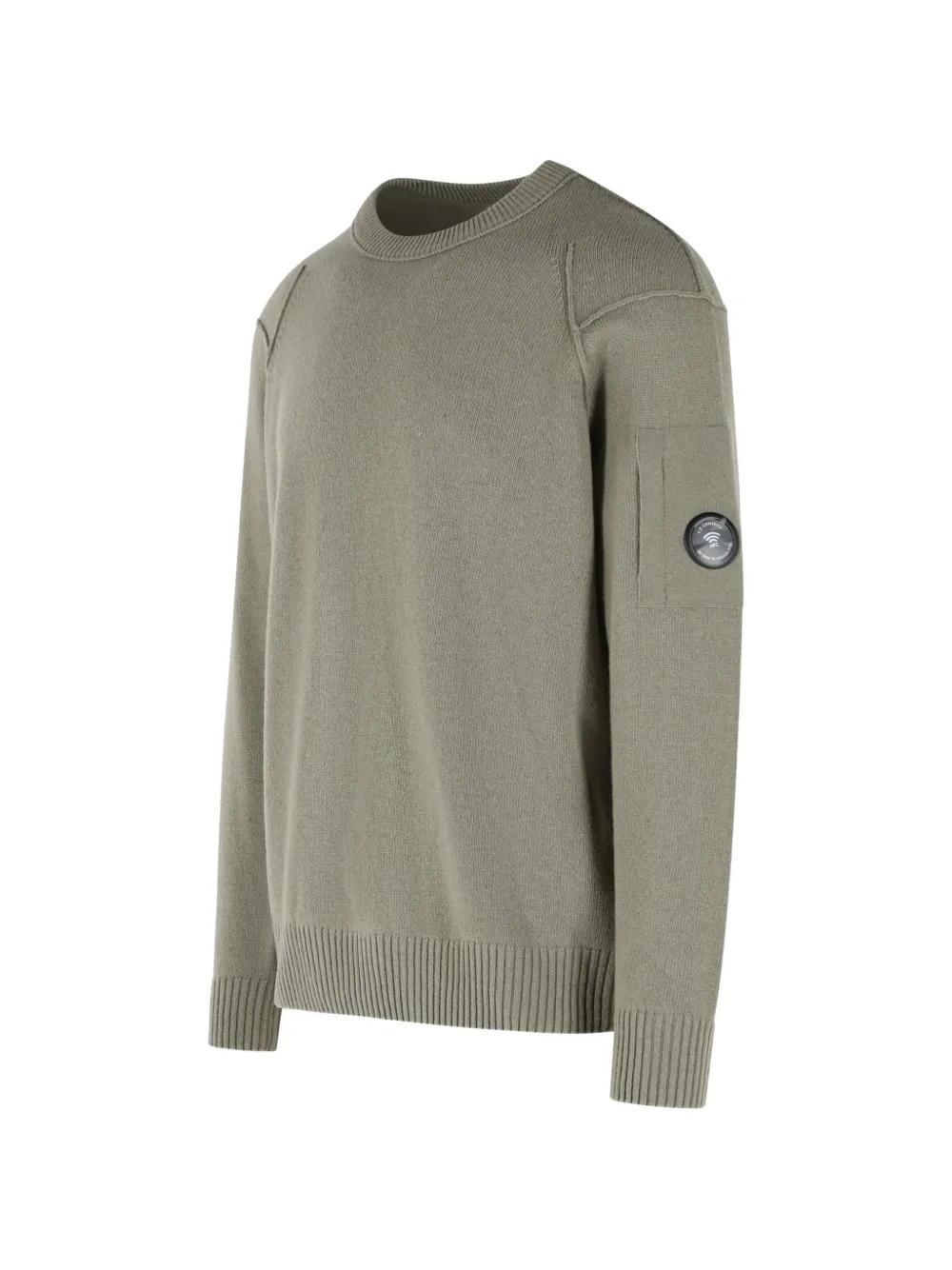 C.P. Company Trui met Lens-detail Groen