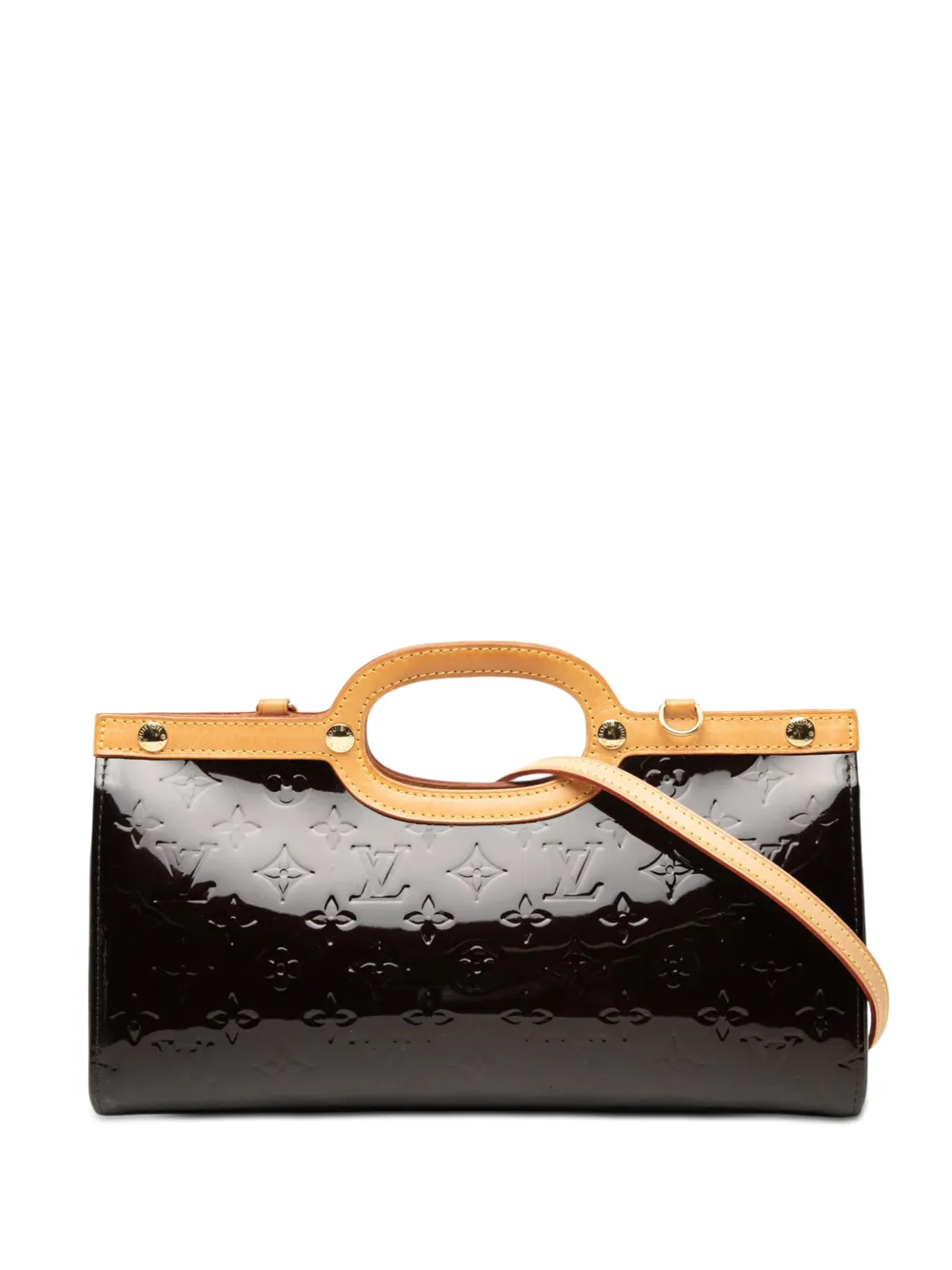 Louis Vuitton Pre-Owned 2008 Monogram Vernis Roxbury Drive satchel - Viola