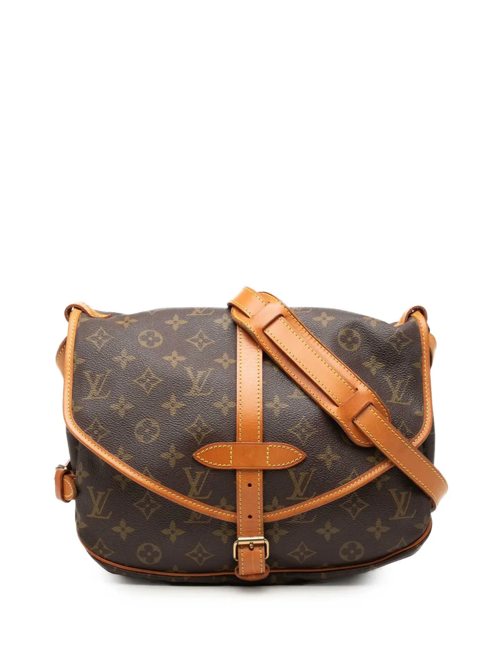 Louis Vuitton Pre-Owned 1996 Monogram Saumur 30 crossbody bag - Marrone