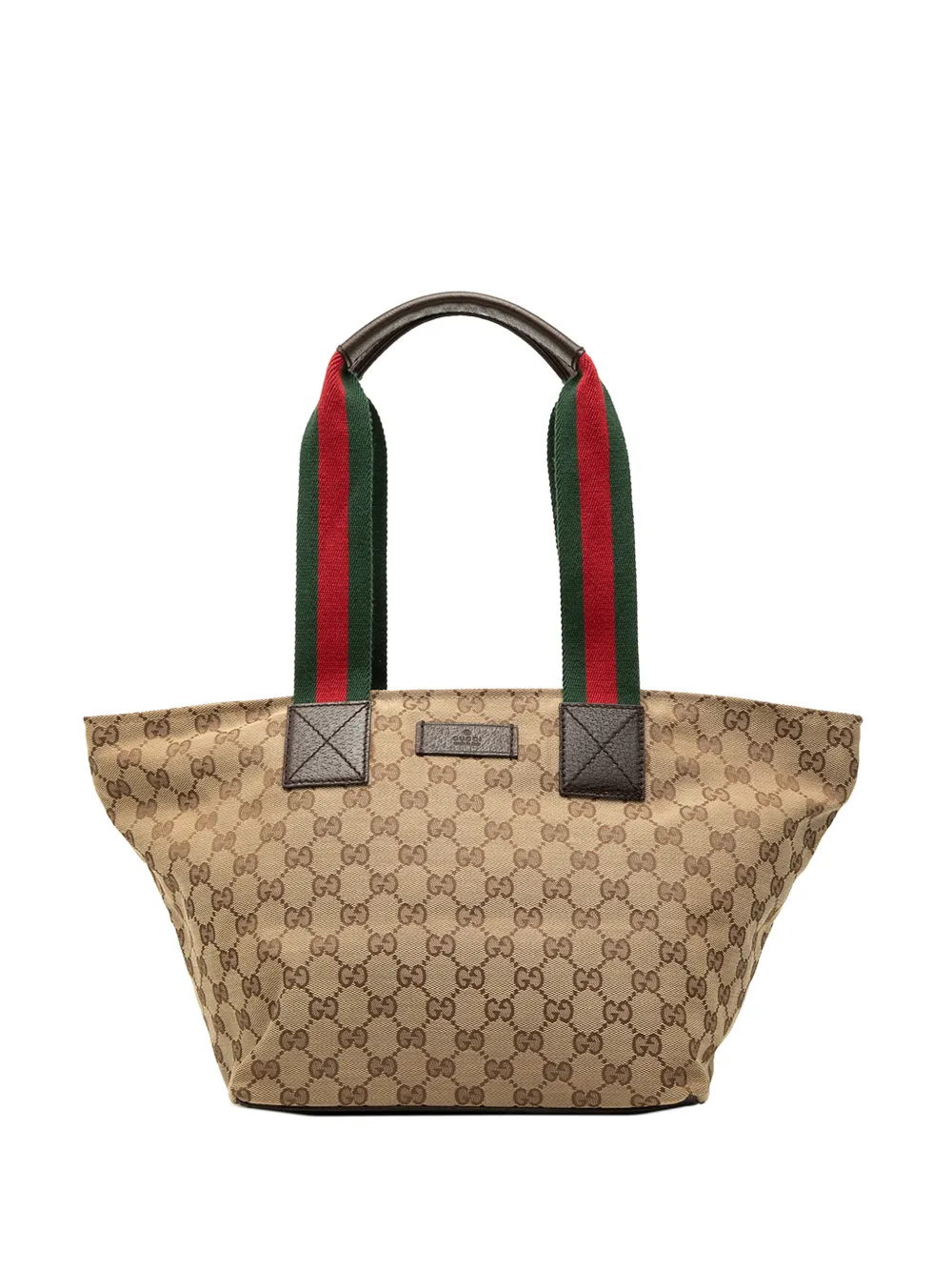 Gucci Pre-Owned 2000-2015 GG Canvas Web tote bag - Toni neutri