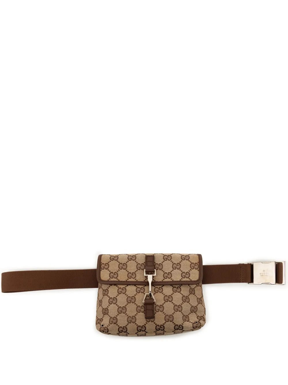 Gucci Pre-Owned 2000-2015 GG Canvas Jackie belt bag - Toni neutri