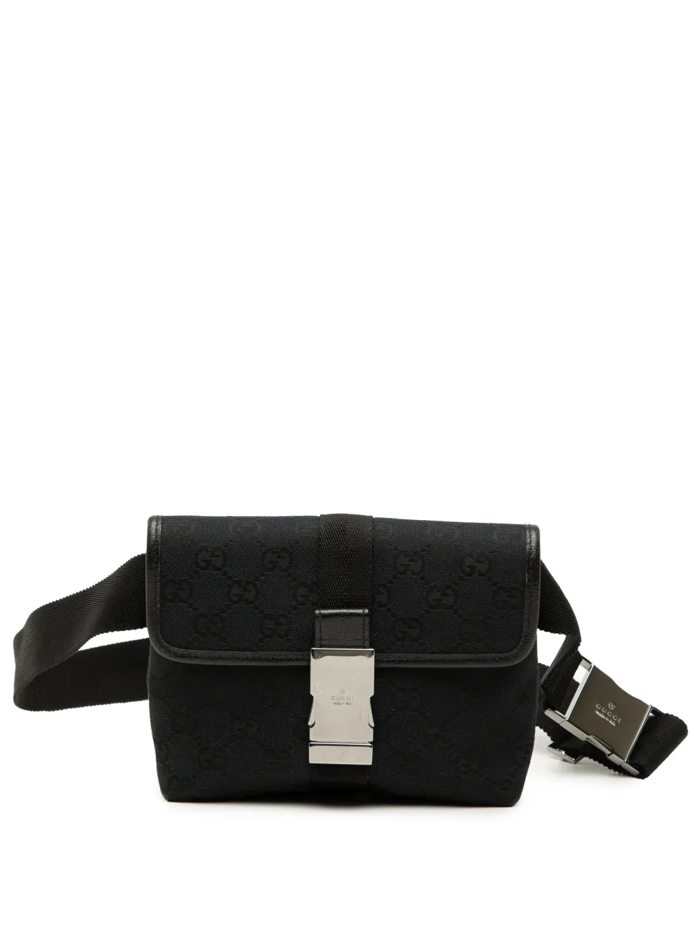 Gucci Pre-Owned 2000-2015 GG Canvas belt bag - Nero