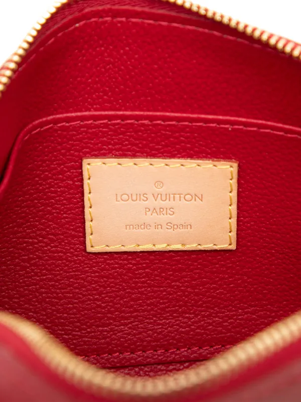 ルイヴィトン　コスメポーチ　ヴェルニ Louis Vuitton Pre-Owned 2012 モノグラム ヴェルニ コスメポーチ