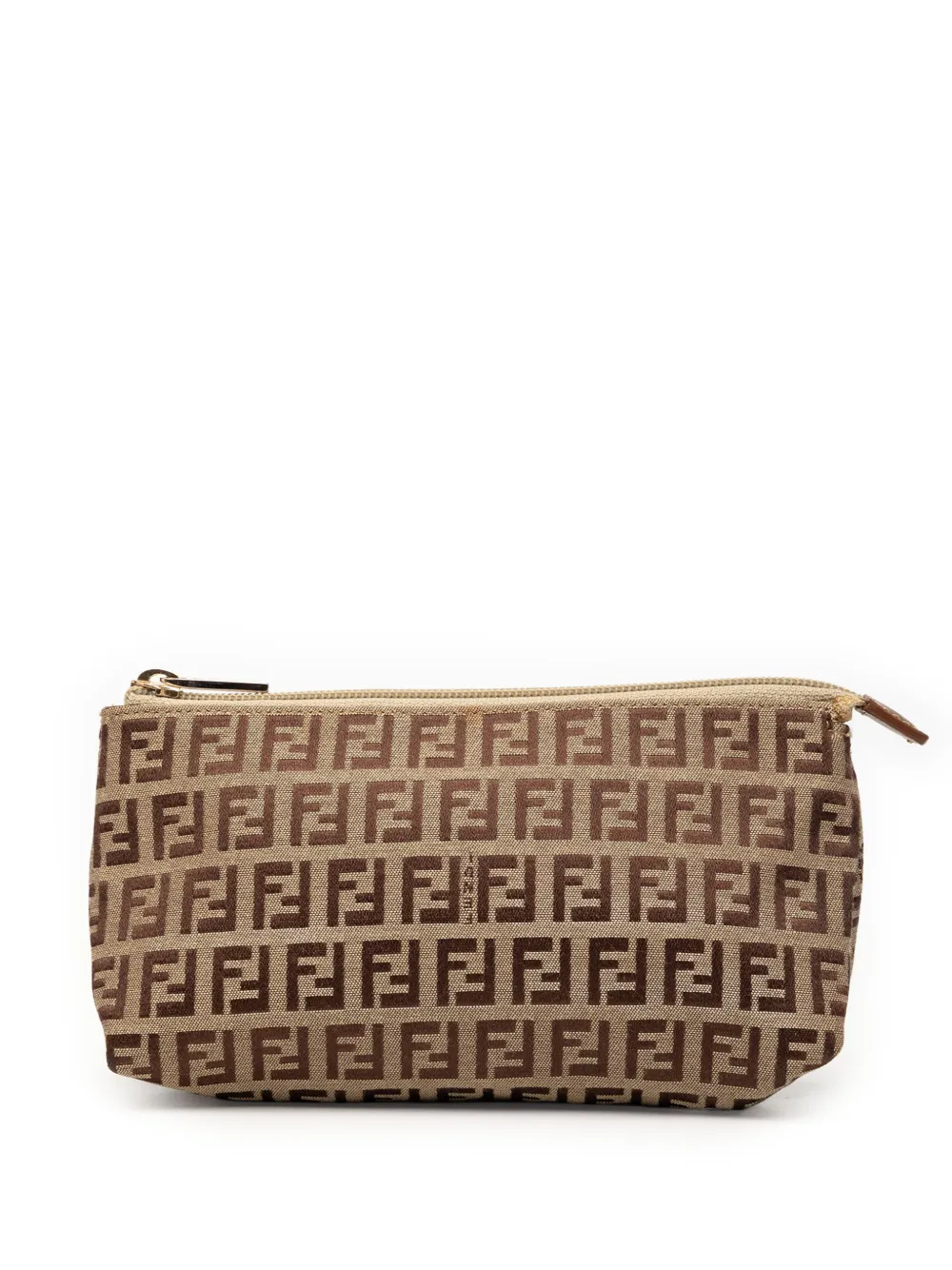 Fendi Pre-Owned 1990-2000 Zucchino Canvas pouch - Marrone
