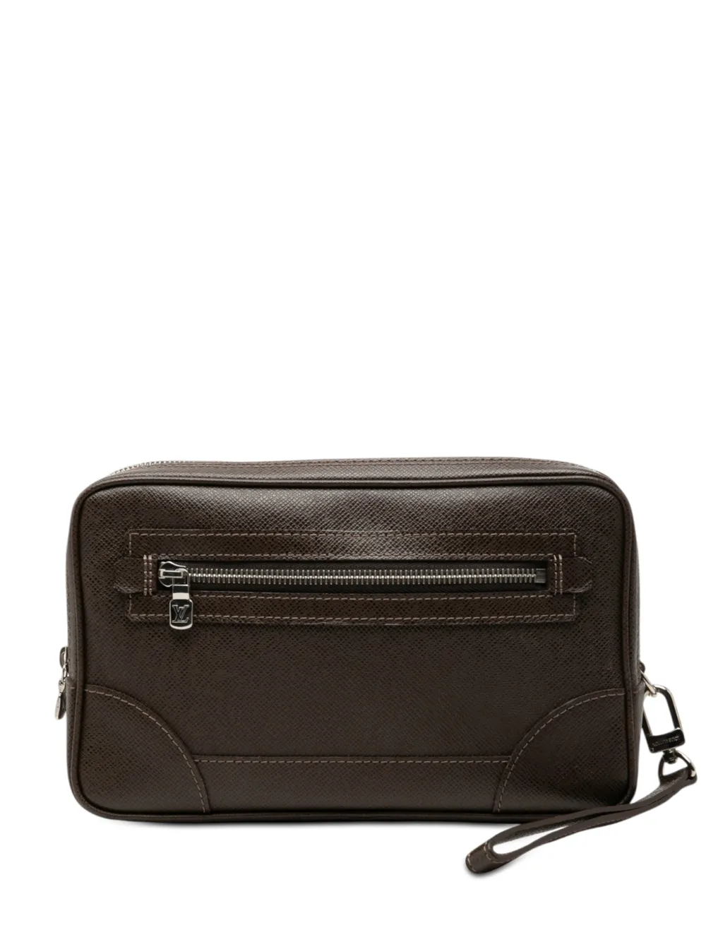 Louis Vuitton Pre-Owned 2007 Taiga Neo Pavel clutch bag - Marrone