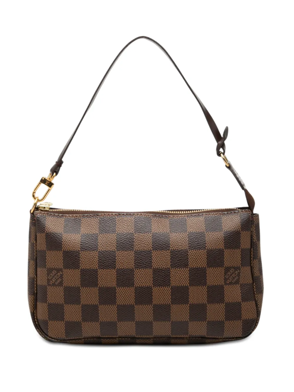 Louis Vuitton Pre-Owned 2011 Damier Ebene Pochette Accessoires shoulder bag - Marrone