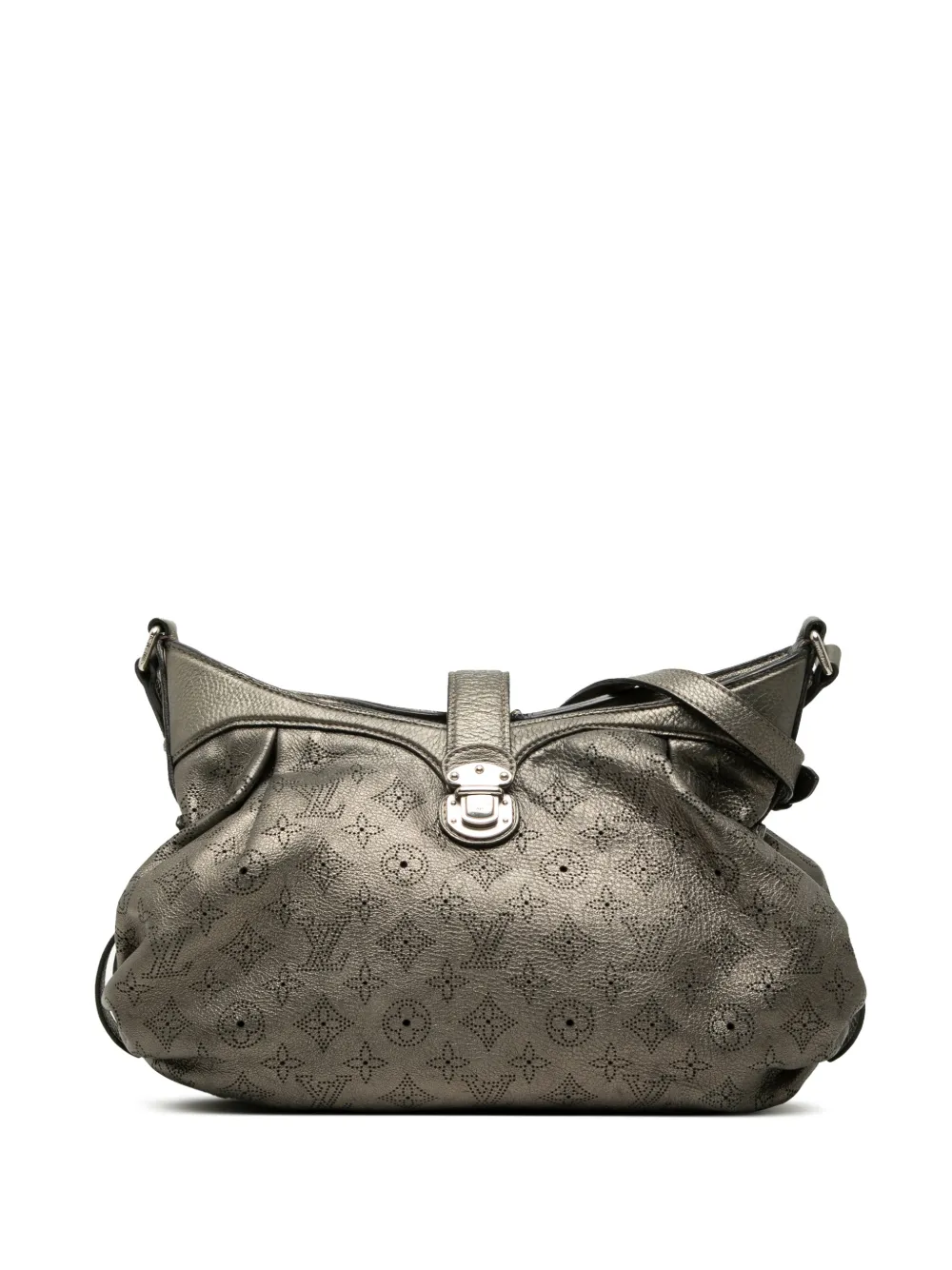 Louis Vuitton Pre-Owned 1990-2010 Monogram Mahina XS crossbody bag - Marrone