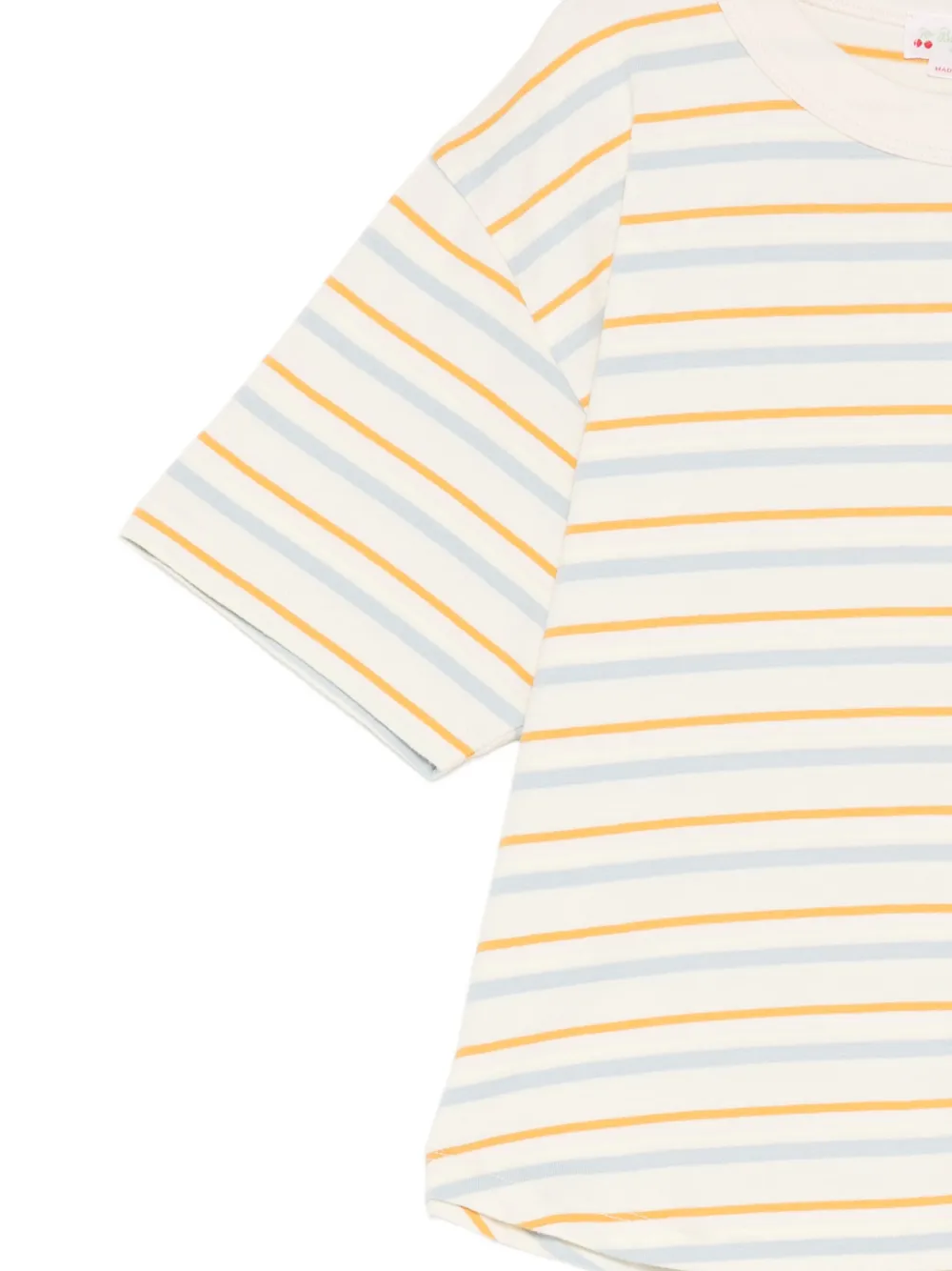 Bonpoint Gestreept T-shirt Beige