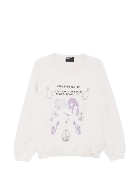 Enfants Riches Déprimés graphic-print distressed cotton sweatshirt