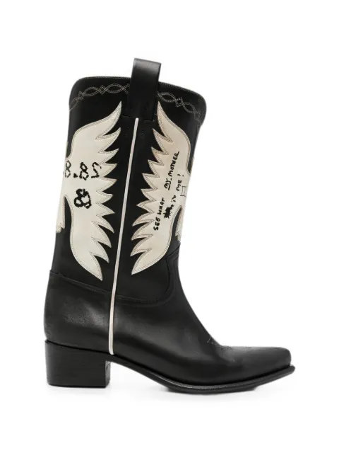 Enfants Riches Déprimés Detox In Alabama Cowboystiefel im Patchwork-Look