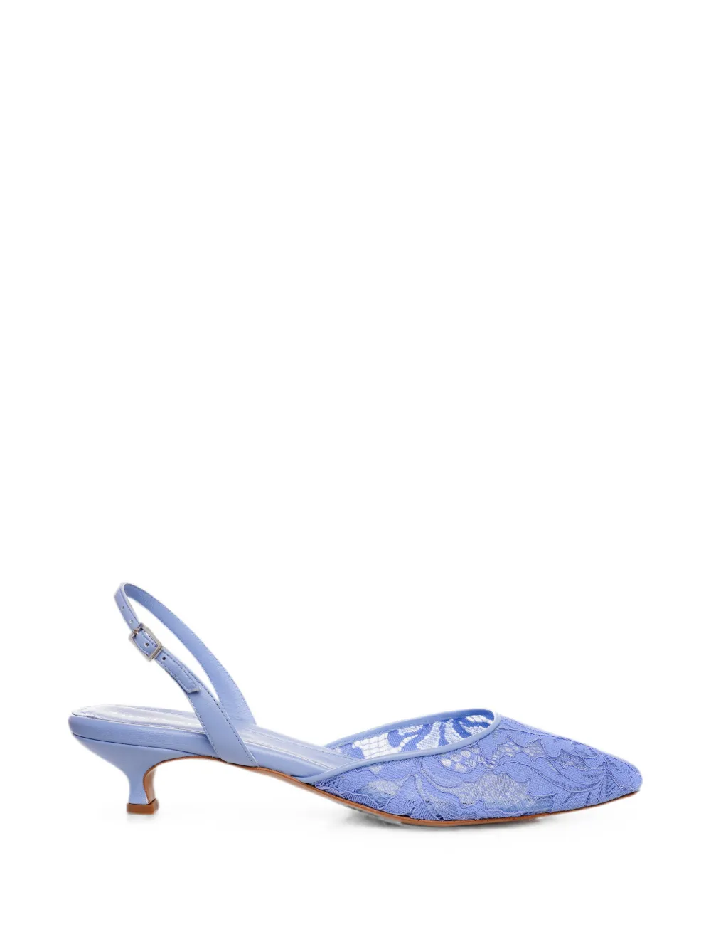 GINISSIMA Ines lace slingback pumps