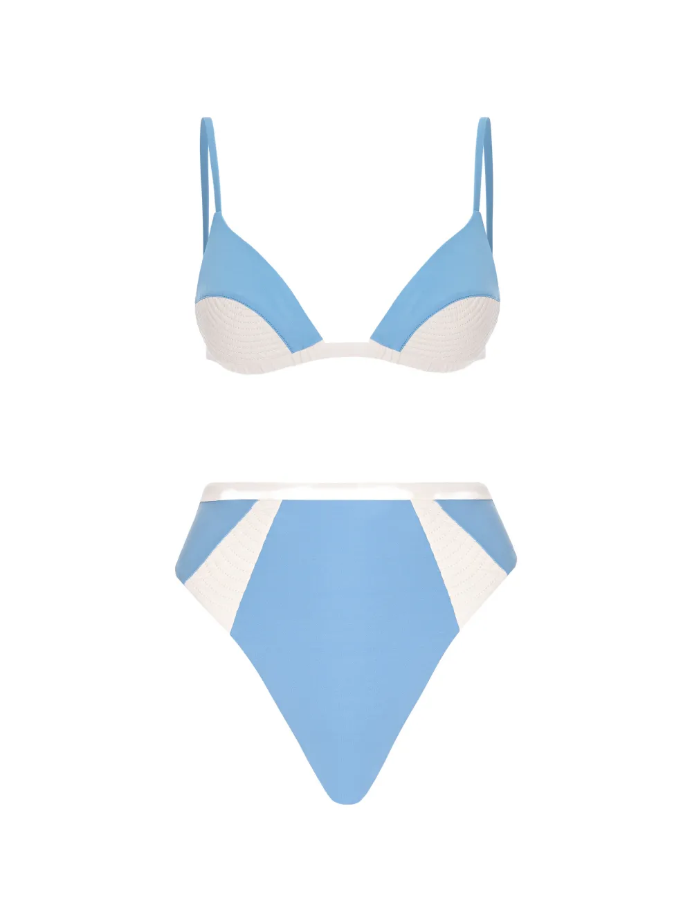 Noire Swimwear Nyra Gisele Bikini In Blue