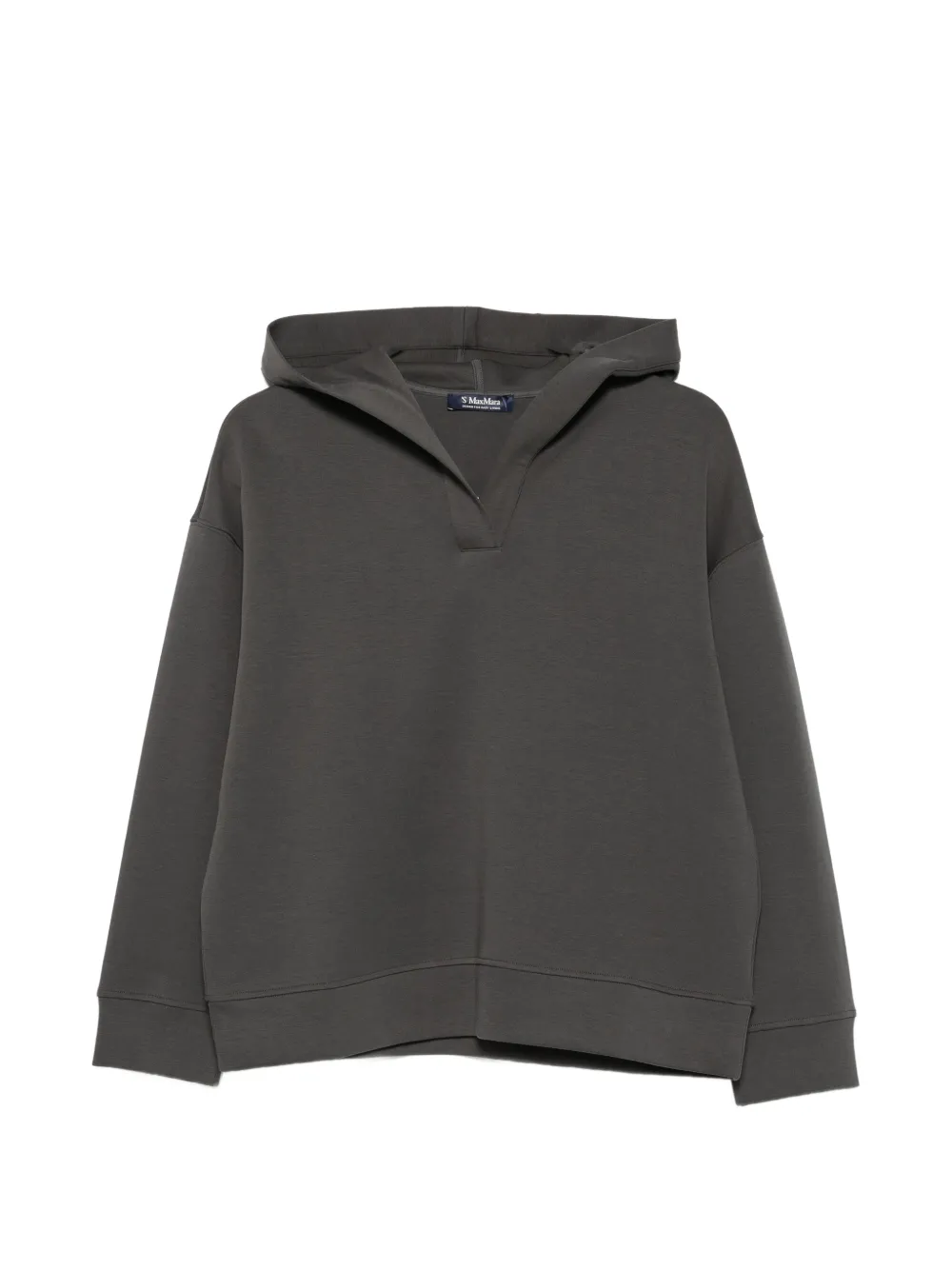 'S Max Mara Smmbuona long-sleeve hoodie - Grigio