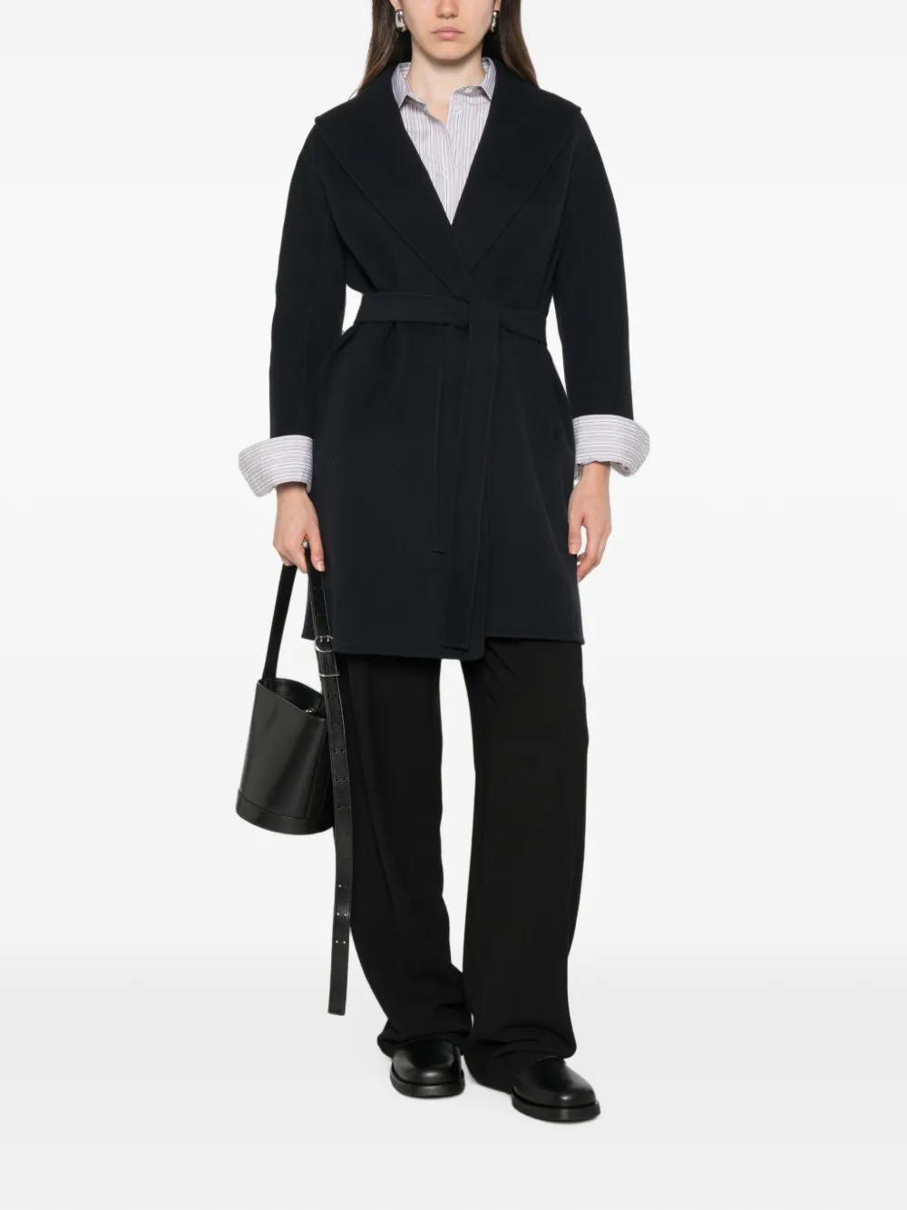 'S Max Mara Messi jas met lange mouwen Blauw
